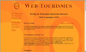 Web-Tourismus in seiner ltesten Form
